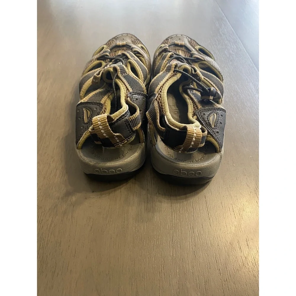 Abeo Danville Water Olive Mens Size‎ 7 Hiking Sandals Closed Toe Fisherman